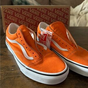 Men’s Orange Vans